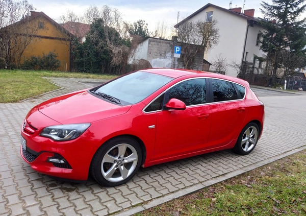 Opel Astra cena 28500 przebieg: 285000, rok produkcji 2013 z Wyszków małe 121